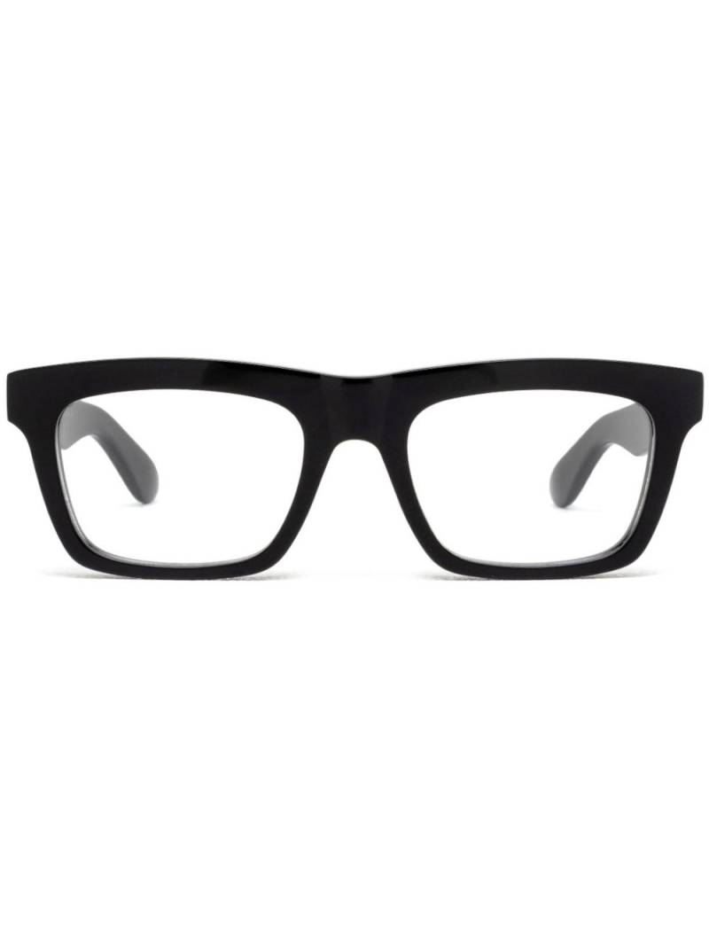 Alexander McQueen Eyewear square-frame glasses - Black von Alexander McQueen Eyewear