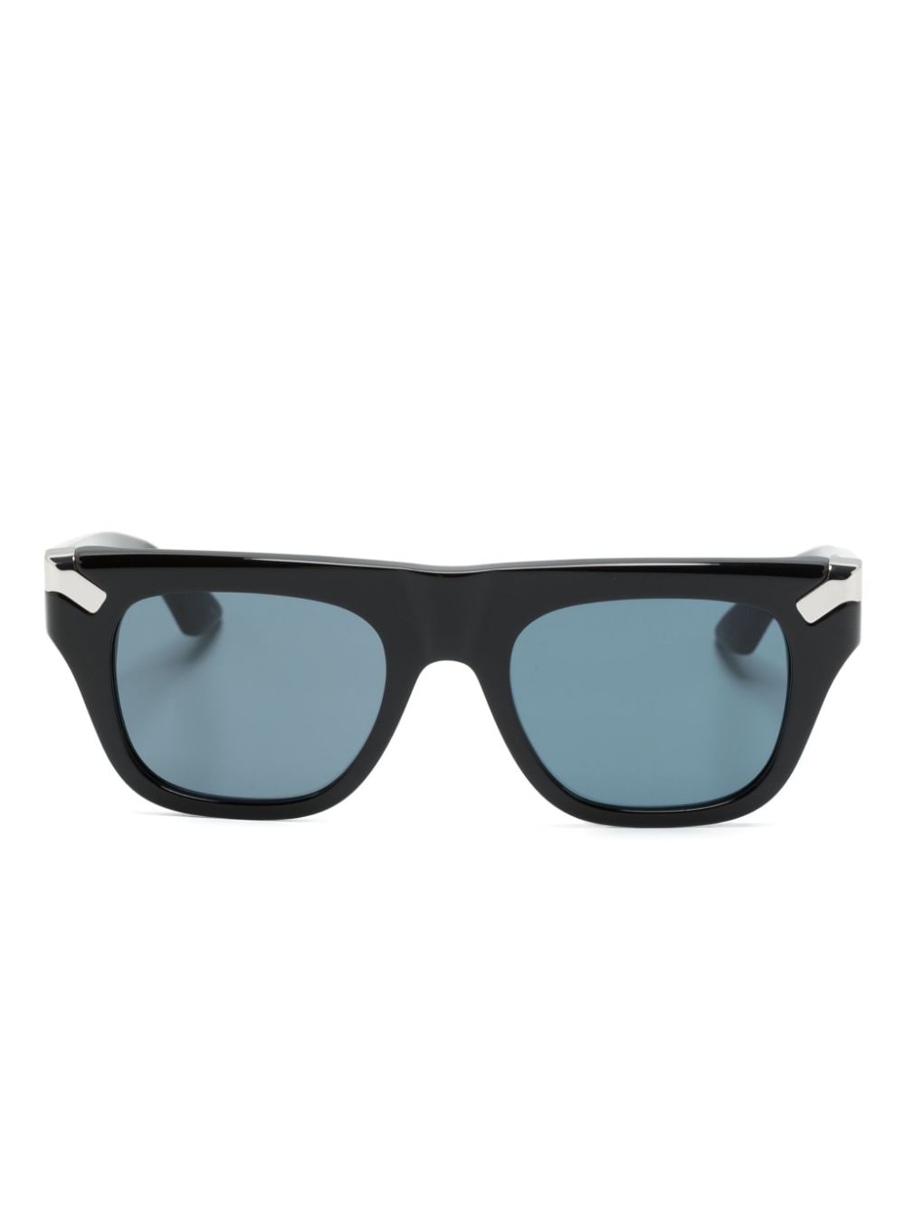 Alexander McQueen Eyewear square-frame sunglasses - Black von Alexander McQueen Eyewear