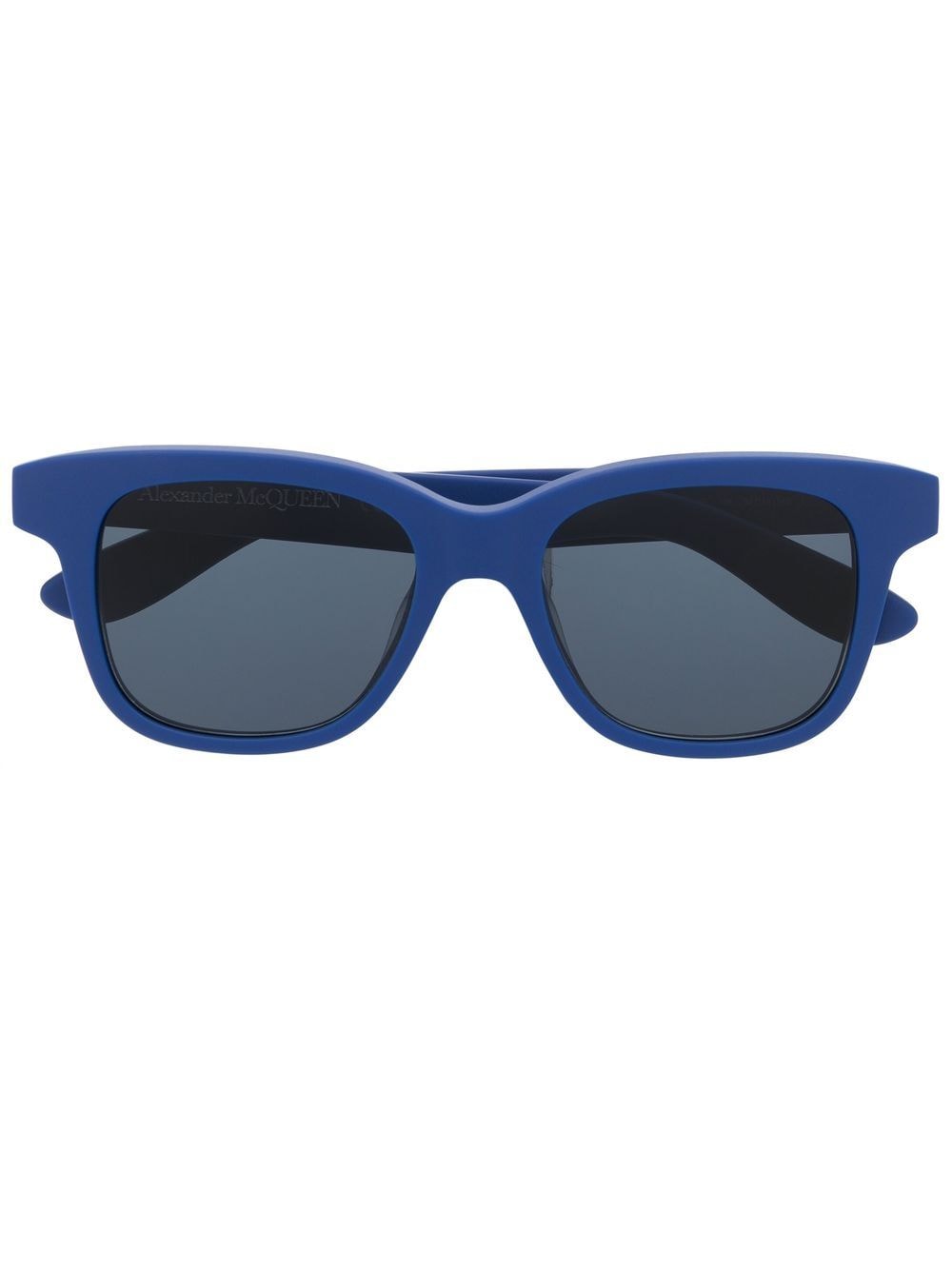 Alexander McQueen Eyewear square-frame sunglasses - Blue von Alexander McQueen Eyewear