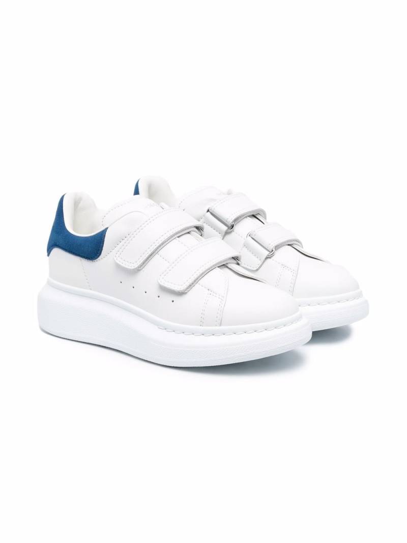 Alexander McQueen Kids touch-strap low-top sneakers - White von Alexander McQueen Kids