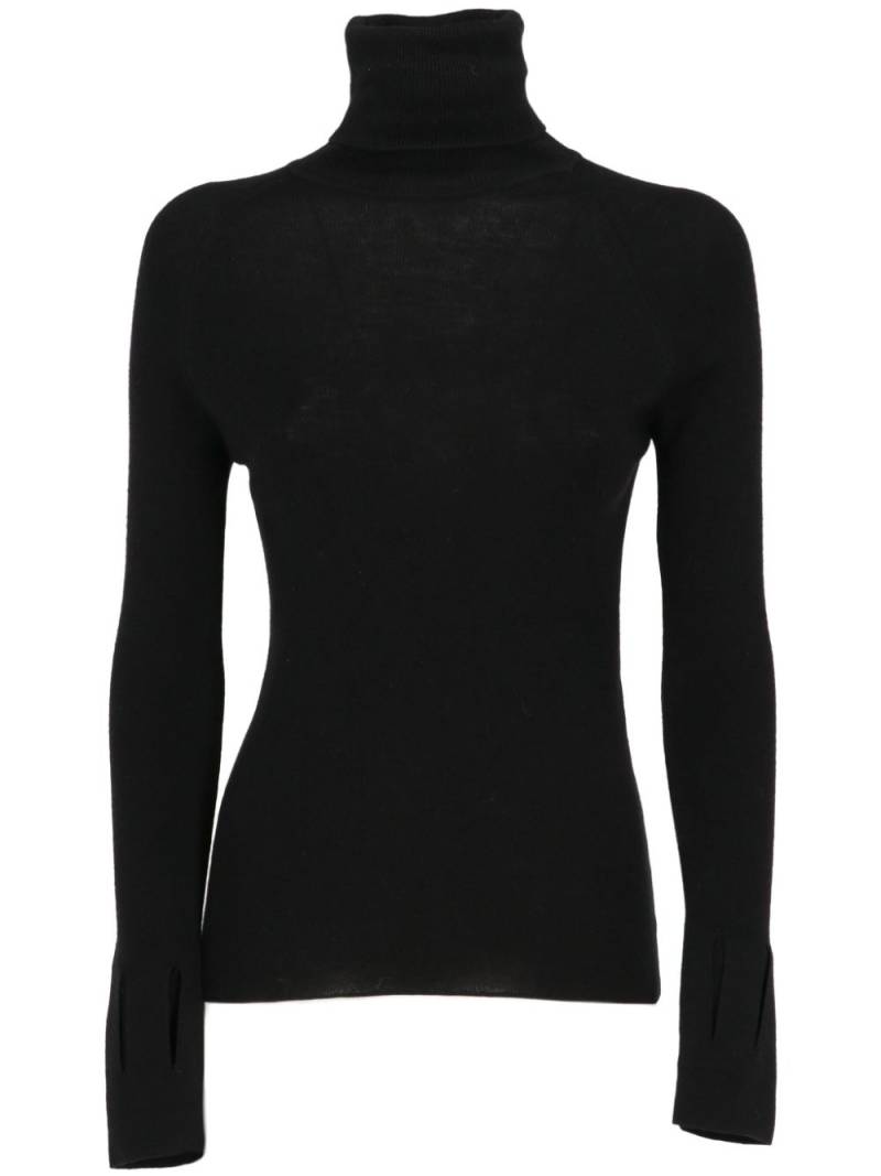 Alexander McQueen Pre-Owned 2000s roll-neck sweater - Black von Alexander McQueen Pre-Owned