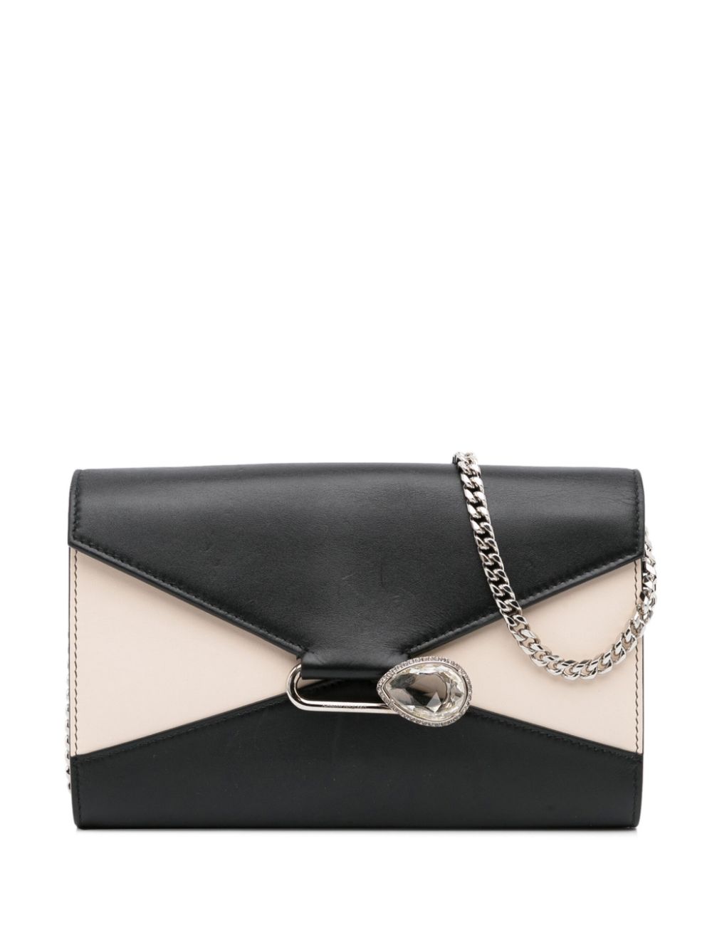 Alexander McQueen Pre-Owned Pin Envelope cross body bag - Black von Alexander McQueen Pre-Owned