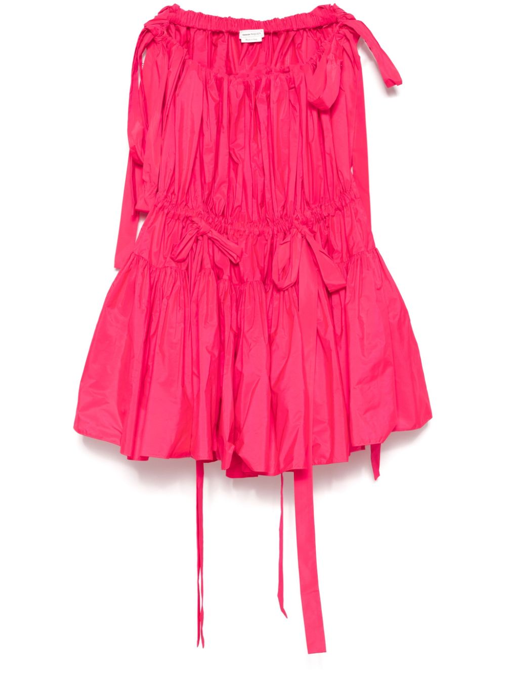 Alexander McQueen Pre-Owned ruched mini dress - Pink von Alexander McQueen Pre-Owned