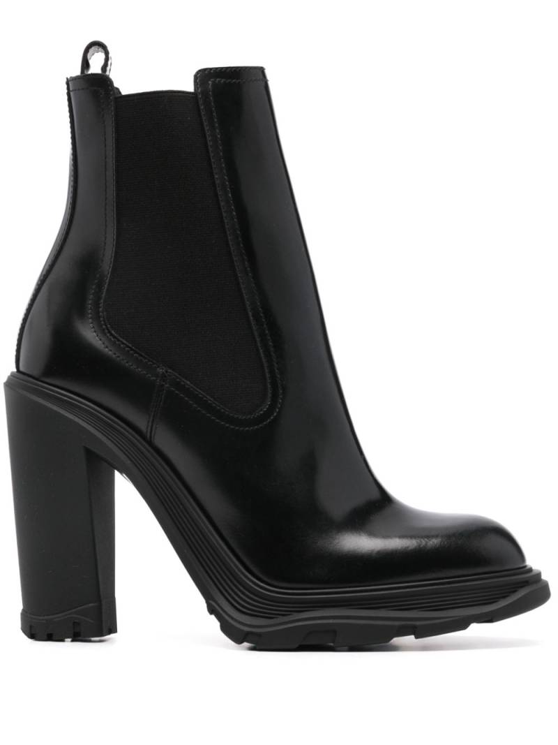 Alexander McQueen leather Chelsea boots - Black von Alexander McQueen