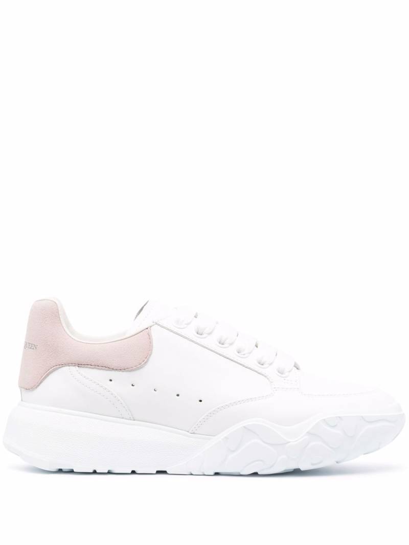 Alexander McQueen Court low-top sneakers - White von Alexander McQueen