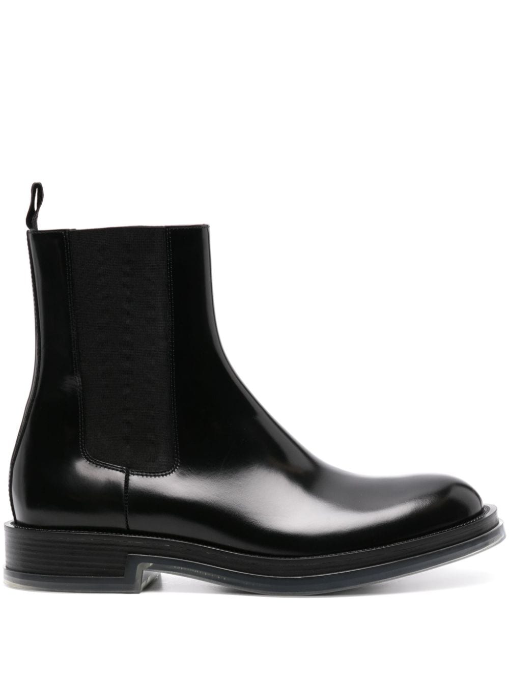 Alexander McQueen Float leather Chelsea boots - Black von Alexander McQueen