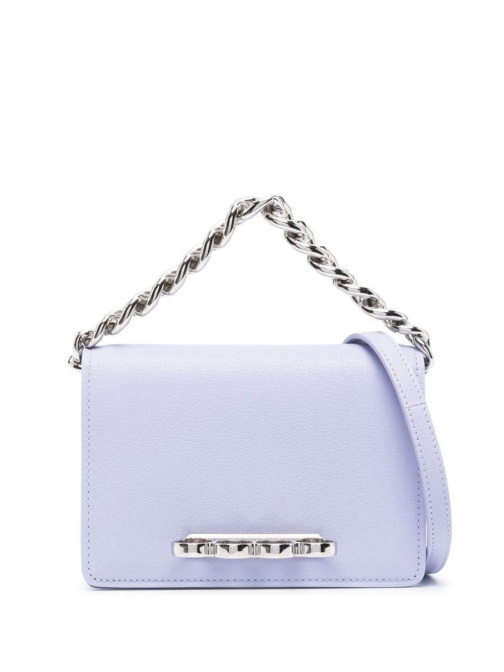 Alexander McQueen Four Ring crossbody bag - Purple von Alexander McQueen