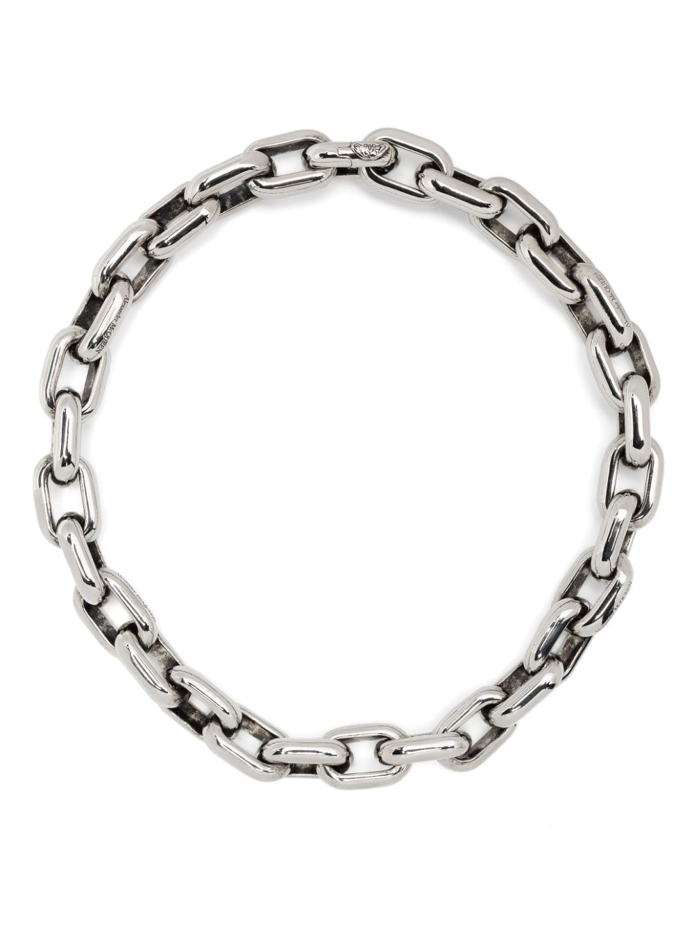 Alexander McQueen Peak chunky-chain necklace - Silver von Alexander McQueen