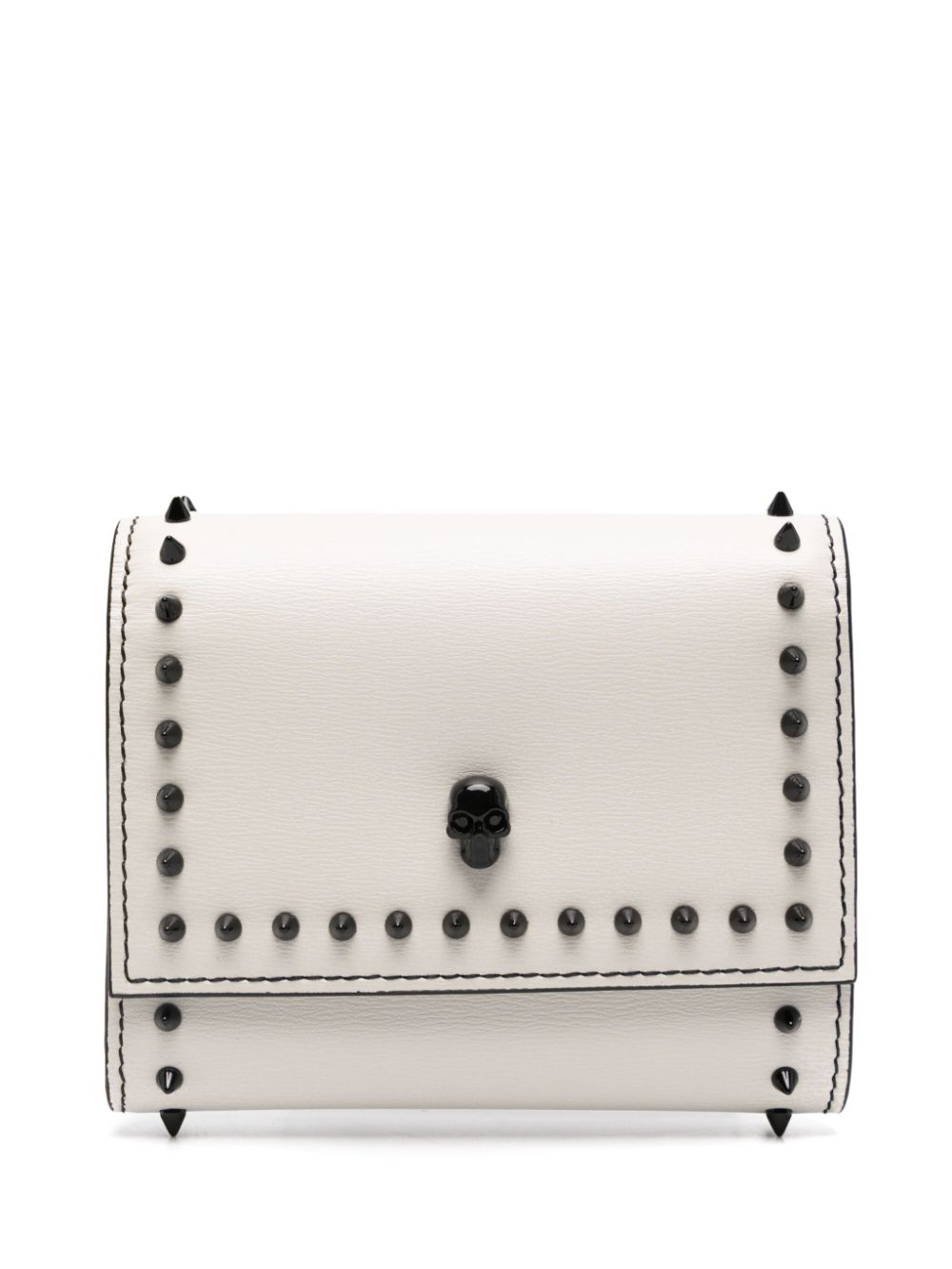 Alexander McQueen Skull wallet - White von Alexander McQueen