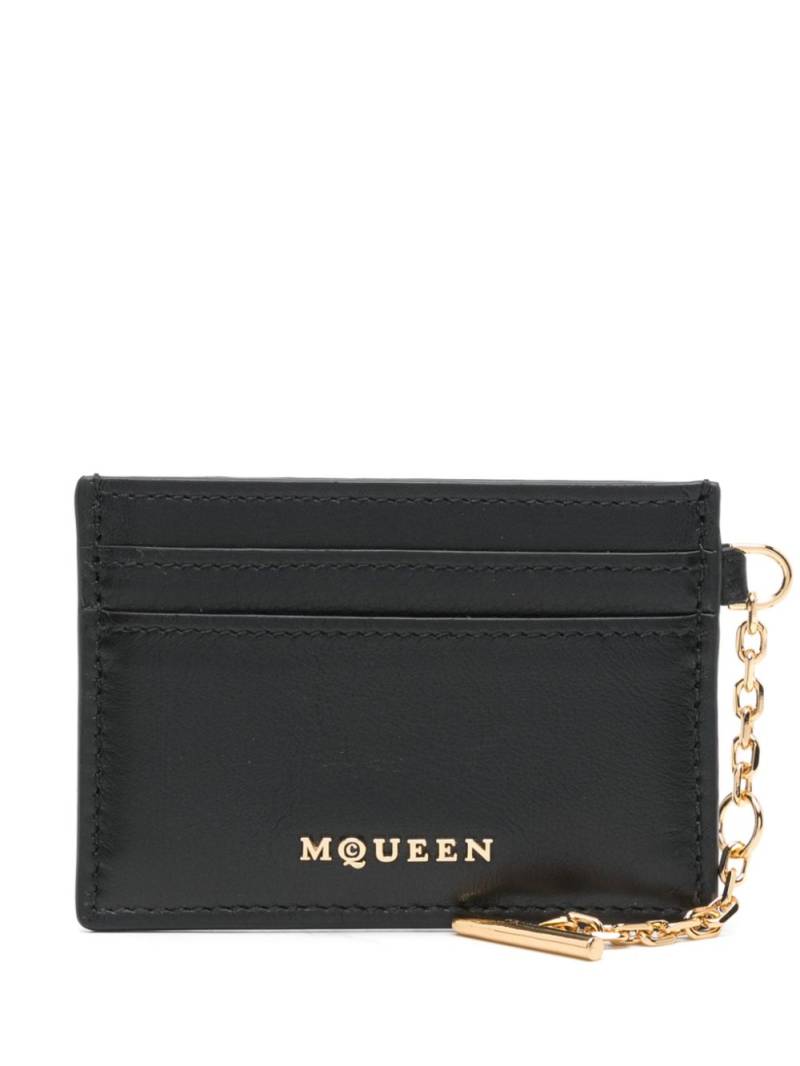 Alexander McQueen Sling card holder - Black von Alexander McQueen