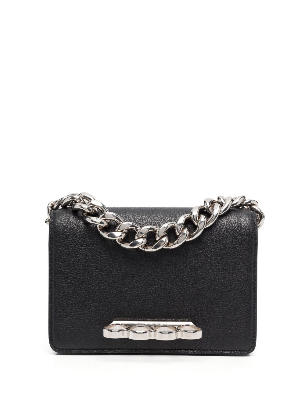 Alexander McQueen The Four Ring mini bag - Black von Alexander McQueen