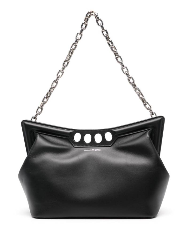 Alexander McQueen The Peak shoulder bag - Black von Alexander McQueen