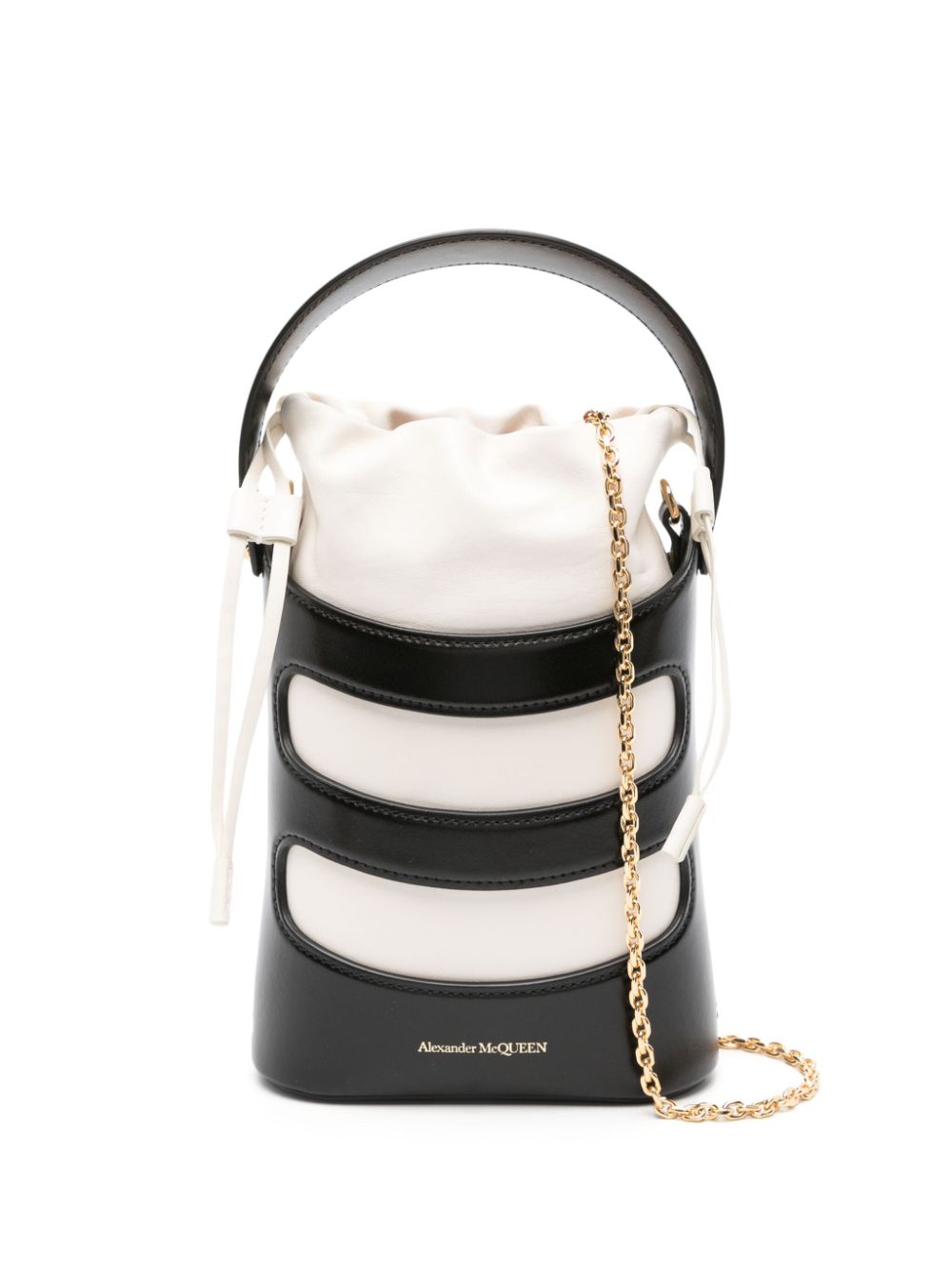 Alexander McQueen The Rise bucket bag - Black von Alexander McQueen