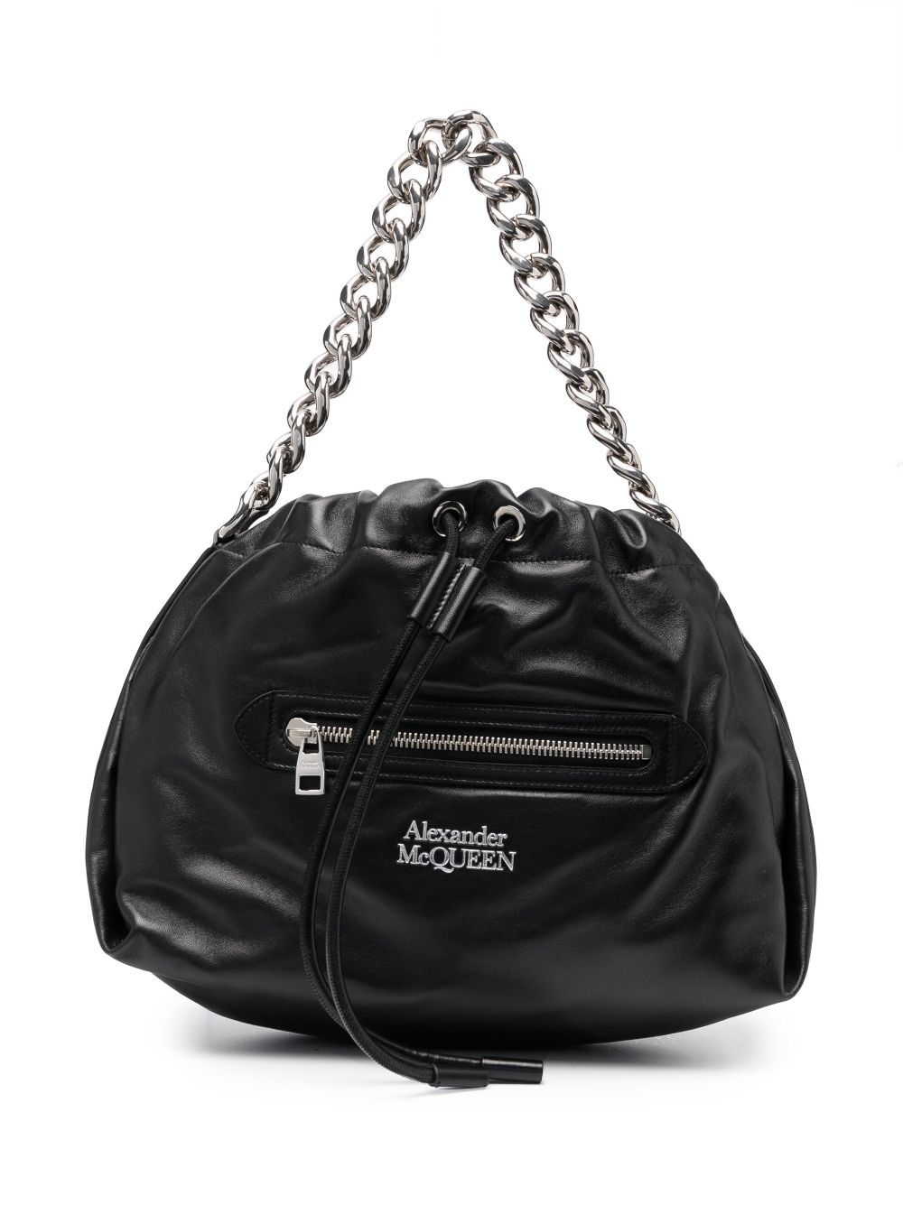 Alexander McQueen The-ball-bundle bag - Black von Alexander McQueen