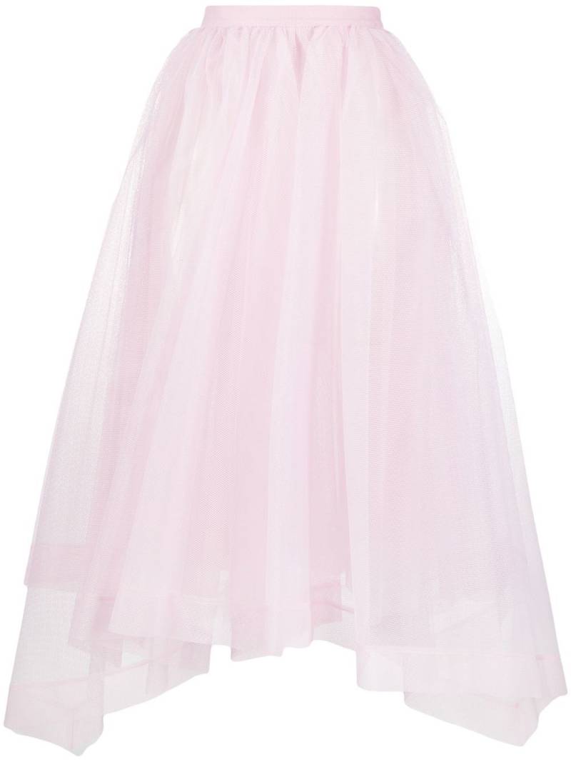 Alexander McQueen asymmetric-design tiered-skirt - Pink von Alexander McQueen