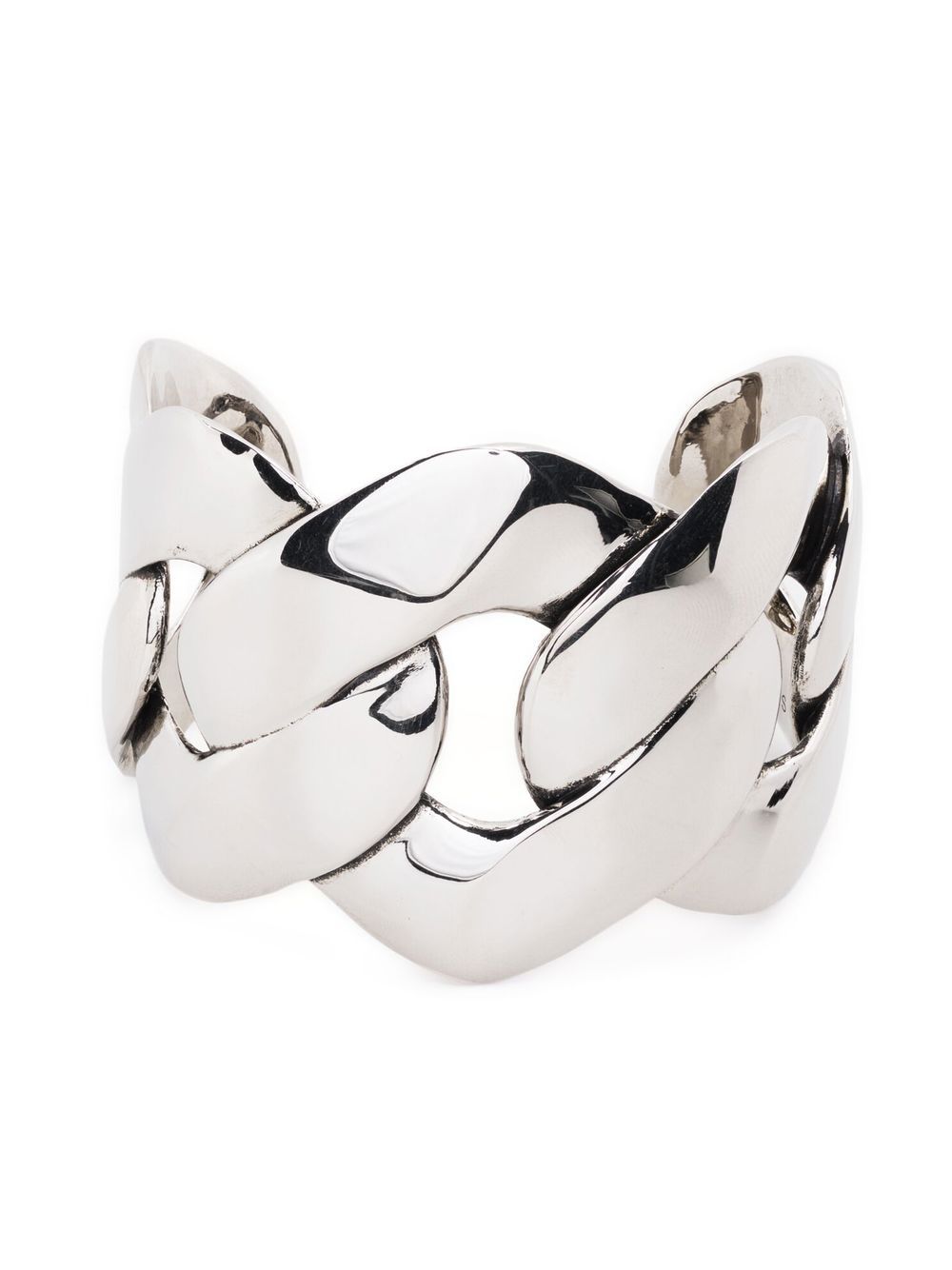 Alexander McQueen chain cuff bracelet - Silver von Alexander McQueen