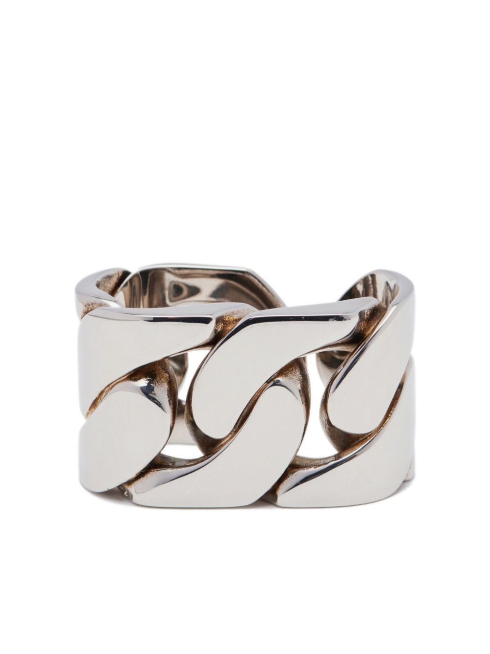 Alexander McQueen chain-link ring - Silver von Alexander McQueen