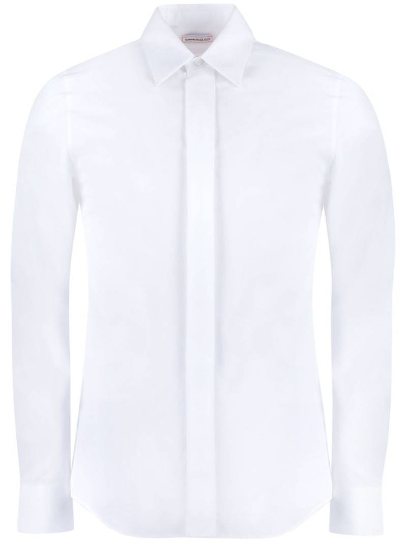 Alexander McQueen cotton shirt - White von Alexander McQueen