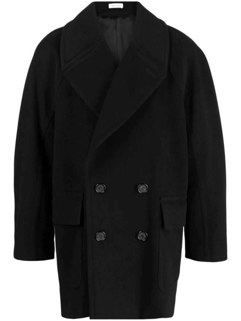 Alexander McQueen double-breasted tailored coat - Black von Alexander McQueen