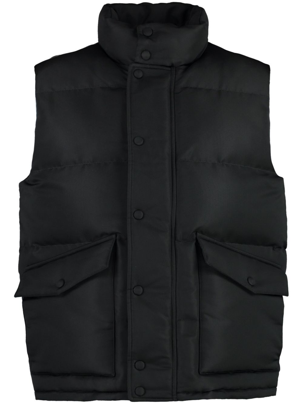 Alexander McQueen graffiti-print padded gilet - Black von Alexander McQueen