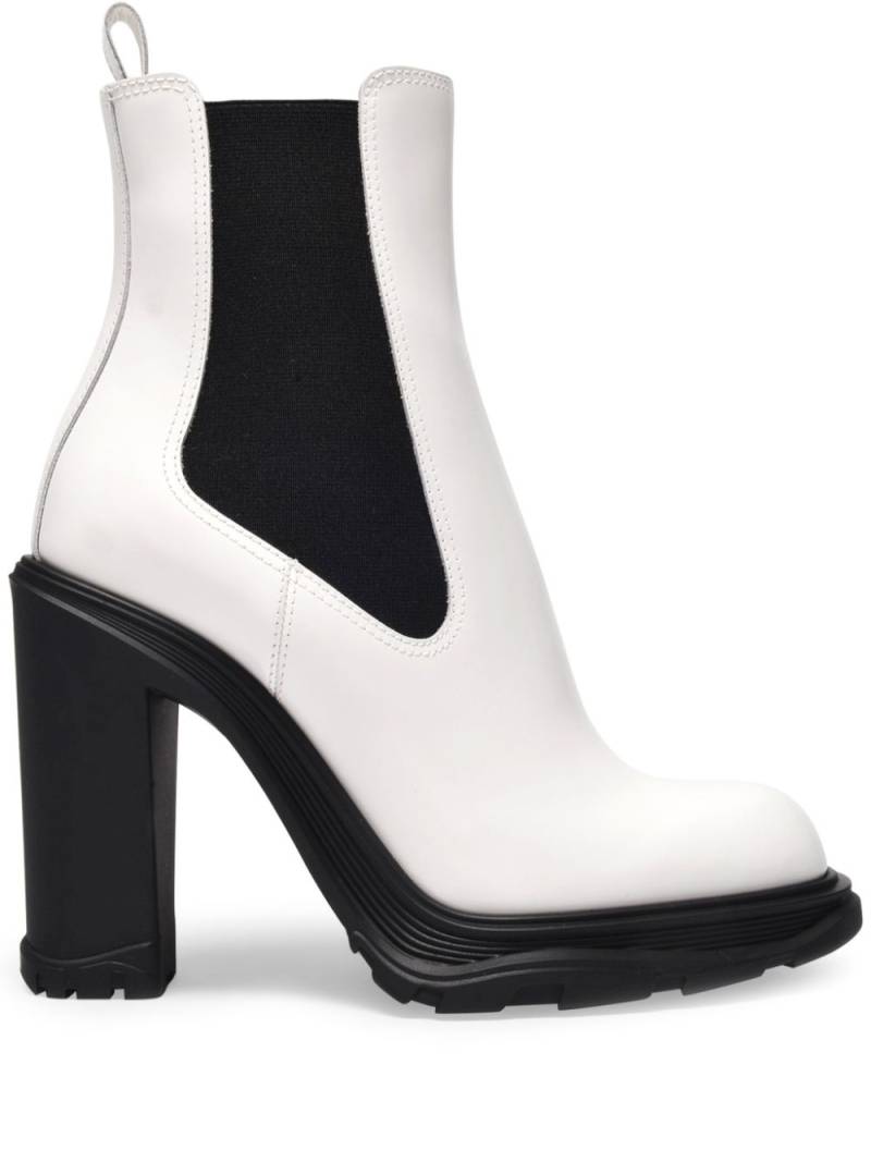 Alexander McQueen high-heeled boots - White von Alexander McQueen