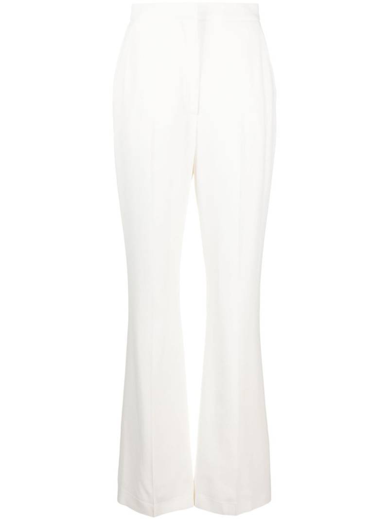 Alexander McQueen flared tailored trousers - White von Alexander McQueen