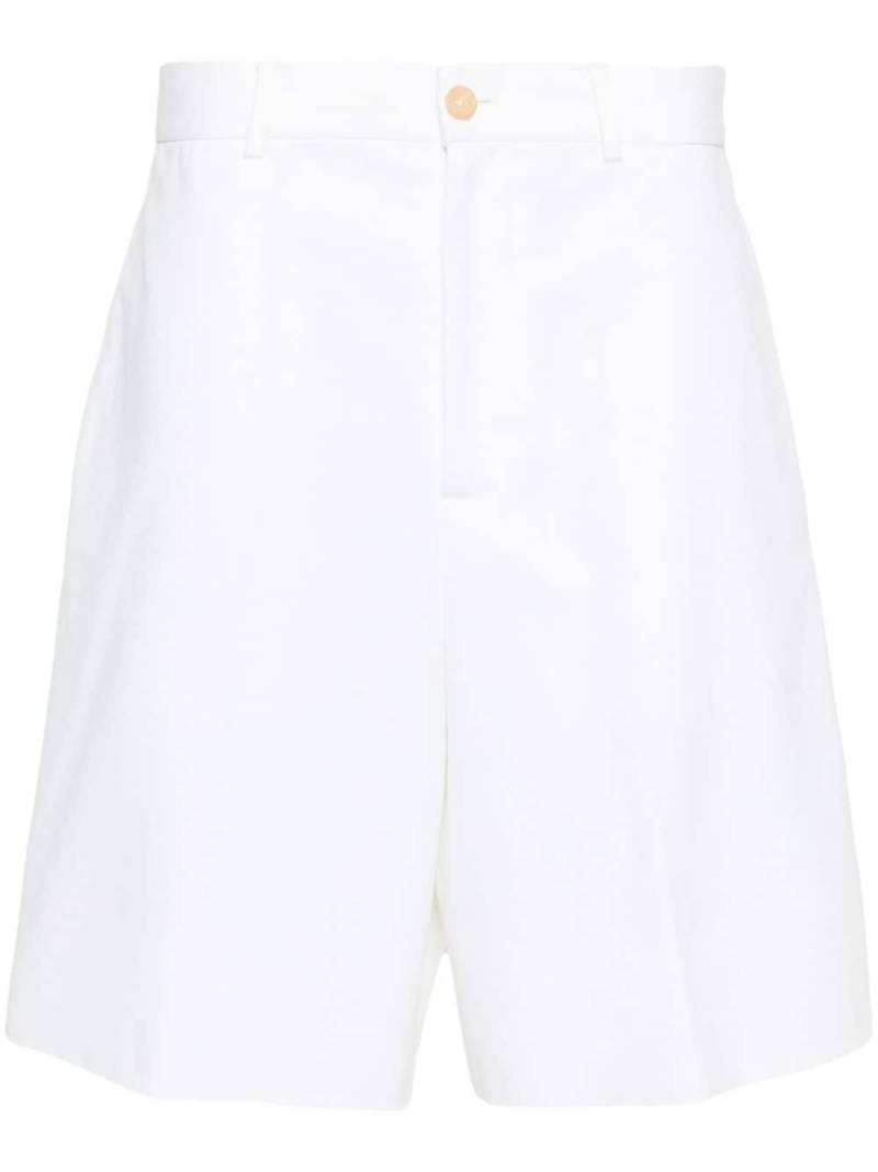 Alexander McQueen straight-leg shorts - White von Alexander McQueen