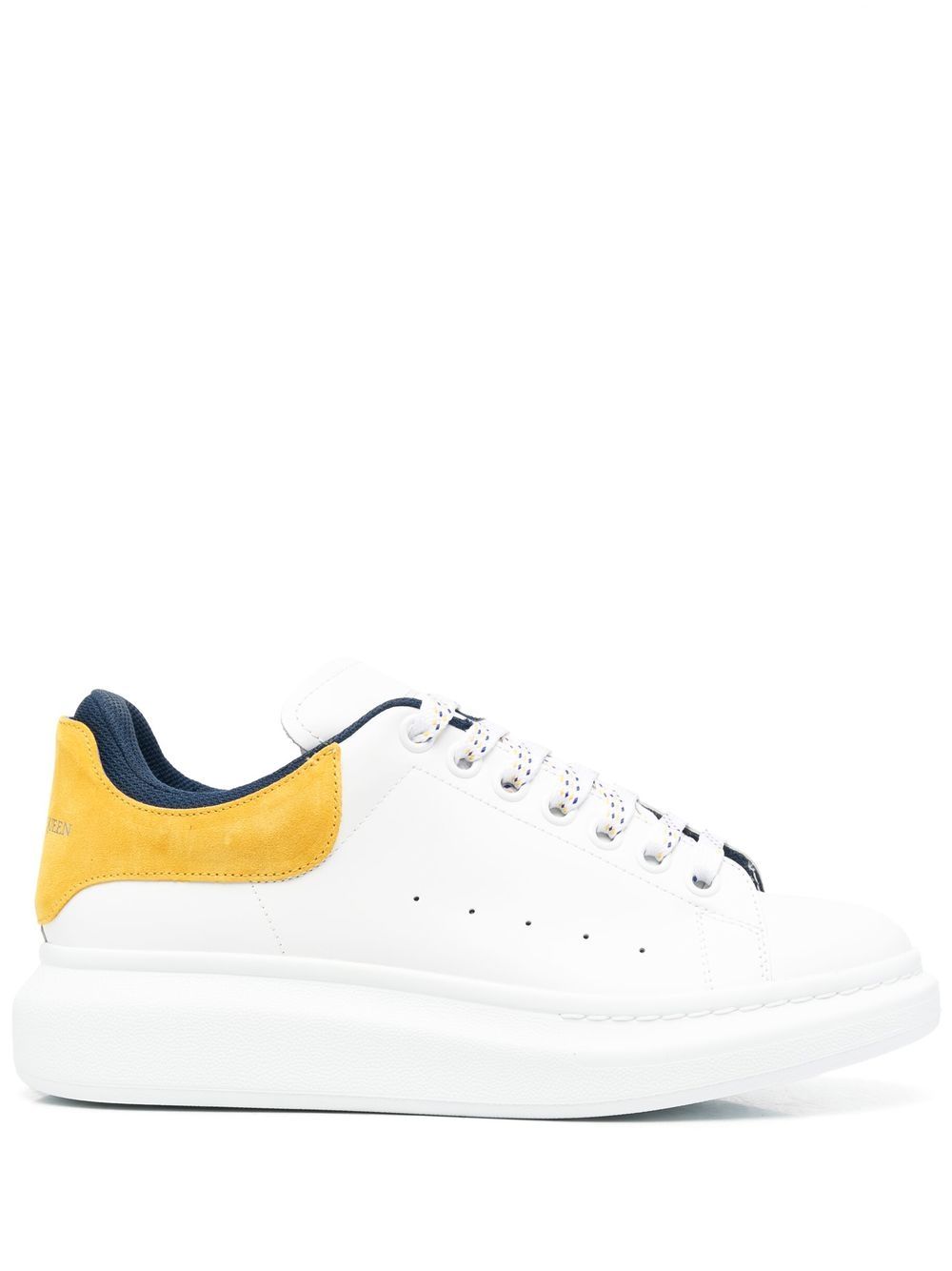 Alexander McQueen lace-up low-top sneakers - White von Alexander McQueen