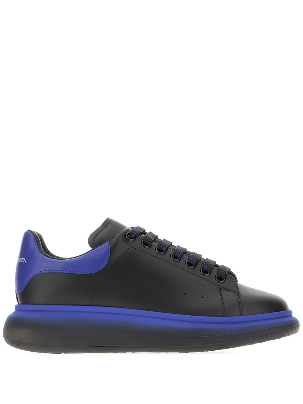 Alexander McQueen leather sneakers - Black von Alexander McQueen