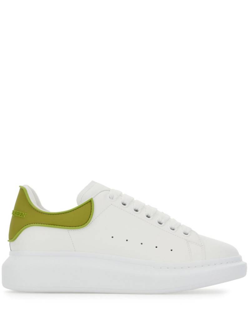 Alexander McQueen leather sneakers - White von Alexander McQueen