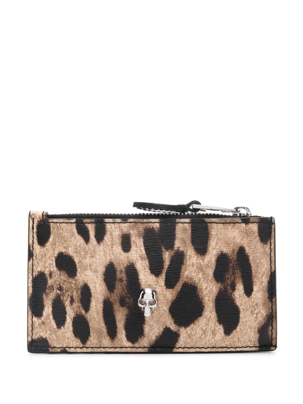 Alexander McQueen Skull wallet - Neutrals von Alexander McQueen