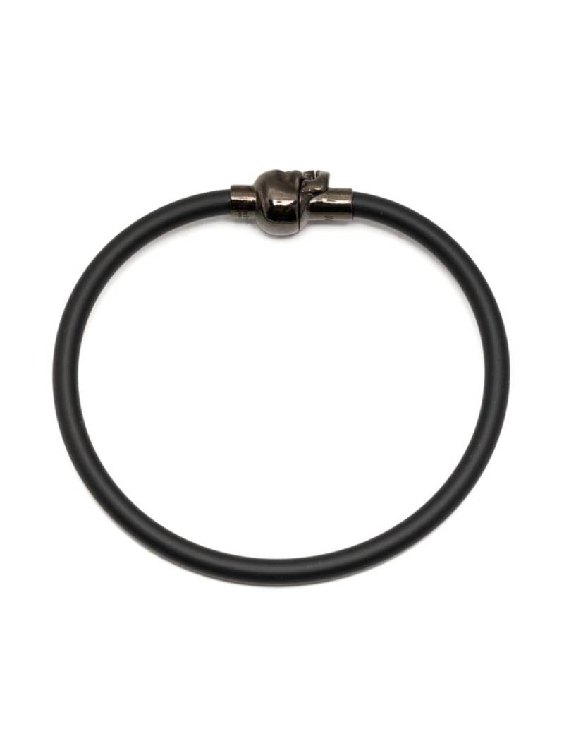 Alexander McQueen mcq cord skull bracelet - Black von Alexander McQueen