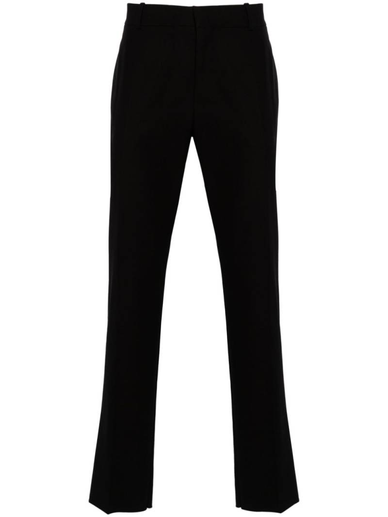 Alexander McQueen mid-rise tailored trousers - Black von Alexander McQueen