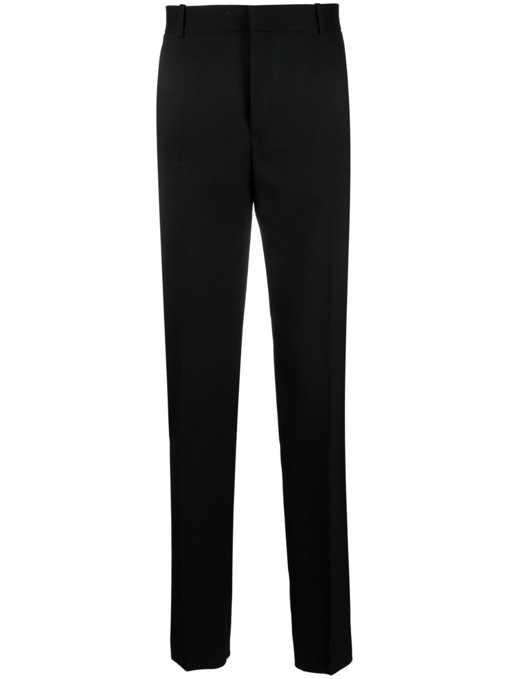 Alexander McQueen mid-rise wool tailored trousers - Black von Alexander McQueen