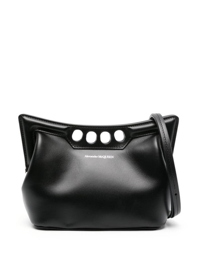 Alexander McQueen mini The Peak clutch bag - Black von Alexander McQueen