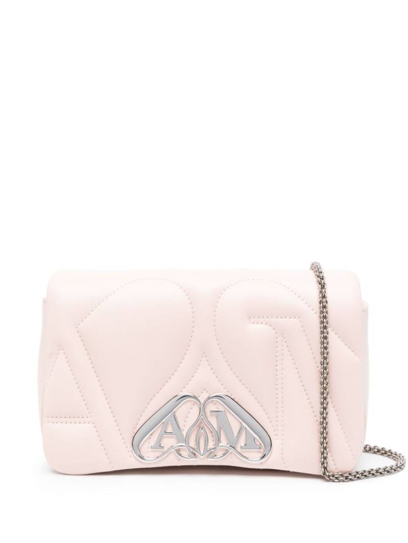 Alexander McQueen mini The Seal shoulder bag - Pink von Alexander McQueen