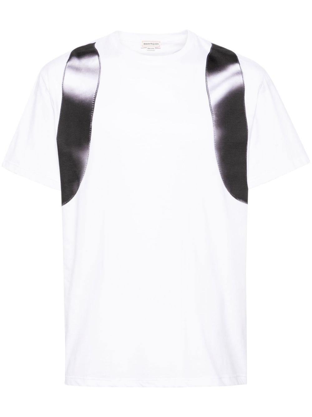 Alexander McQueen photograph-print cotton T-shirt - White von Alexander McQueen