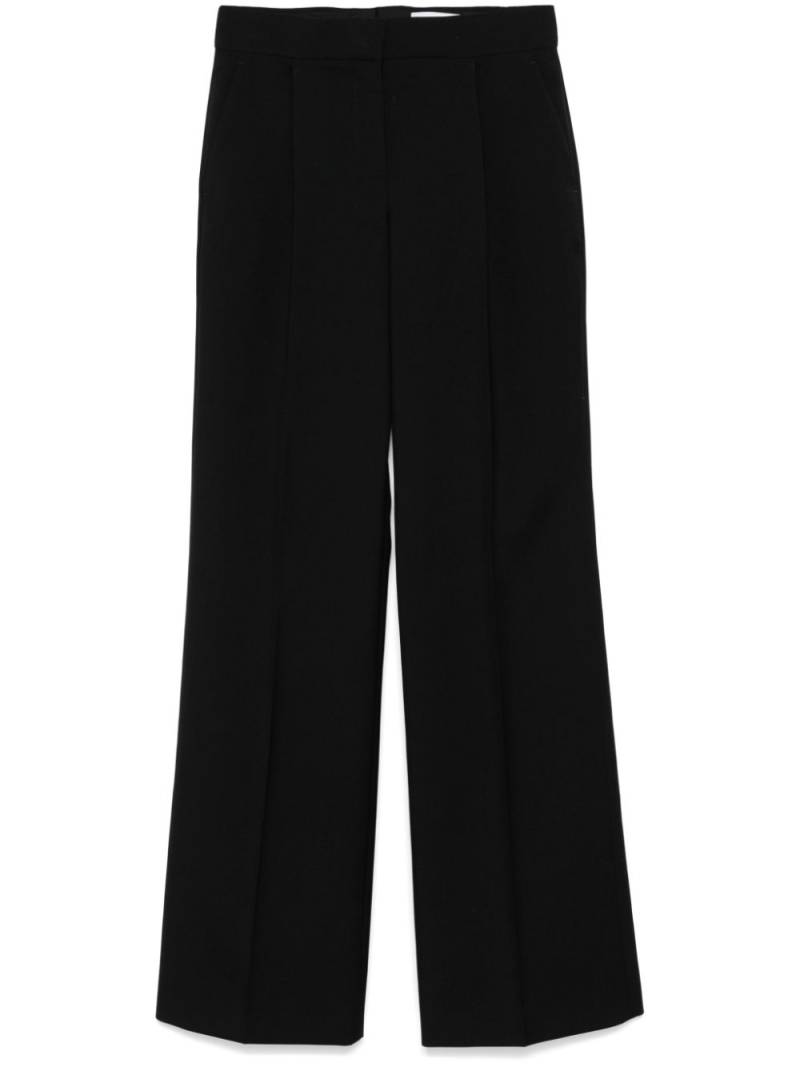 Alexander McQueen pleat-detail trousers - Black von Alexander McQueen