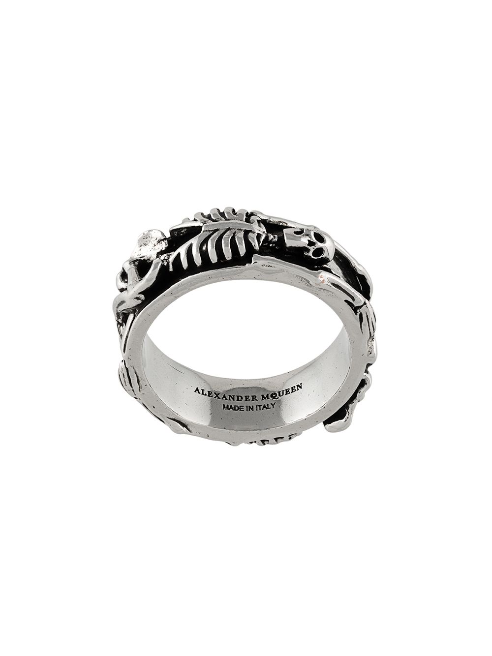 Alexander McQueen skeleton ring - Metallic von Alexander McQueen