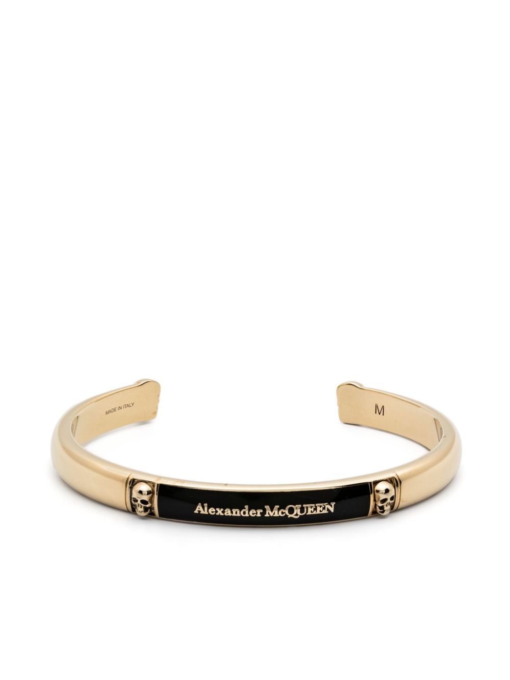 Alexander McQueen Skull cuff bracelet - Gold von Alexander McQueen