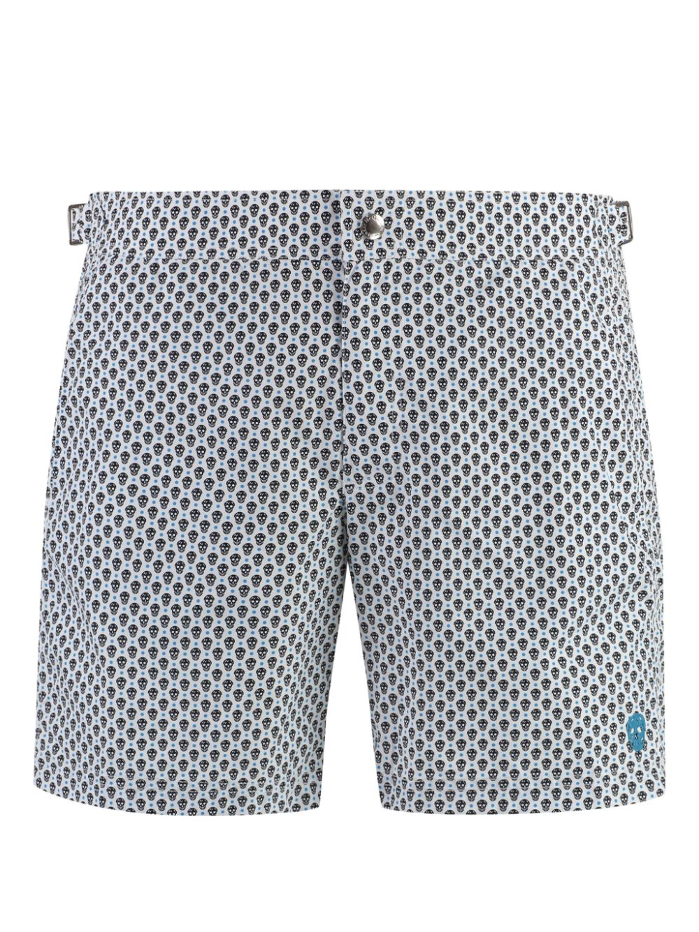 Alexander McQueen skull-print swim shorts - White von Alexander McQueen