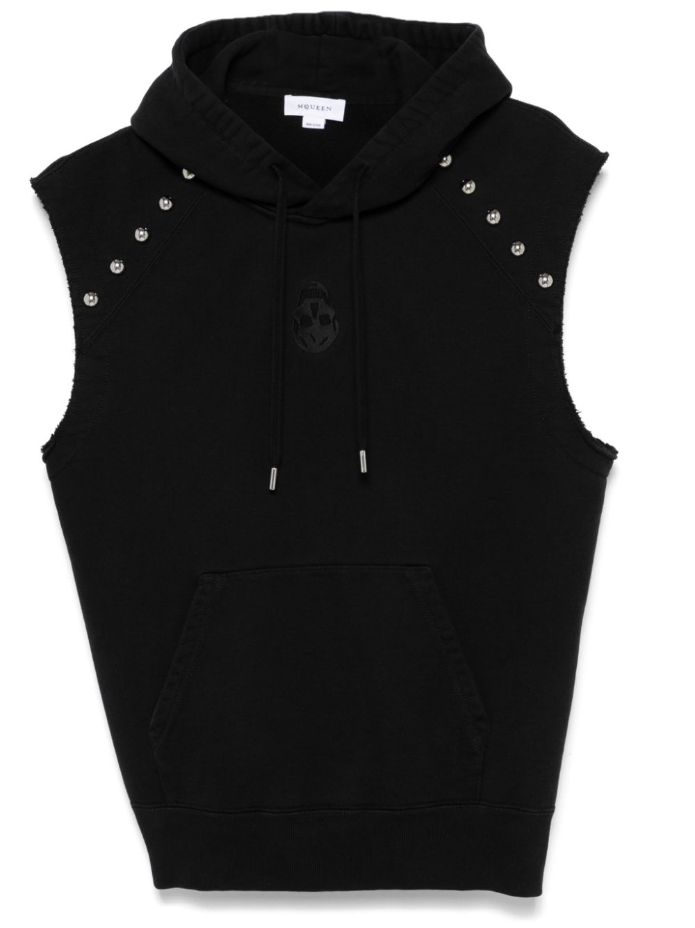 Alexander McQueen stud-embellished hoodie - Black von Alexander McQueen