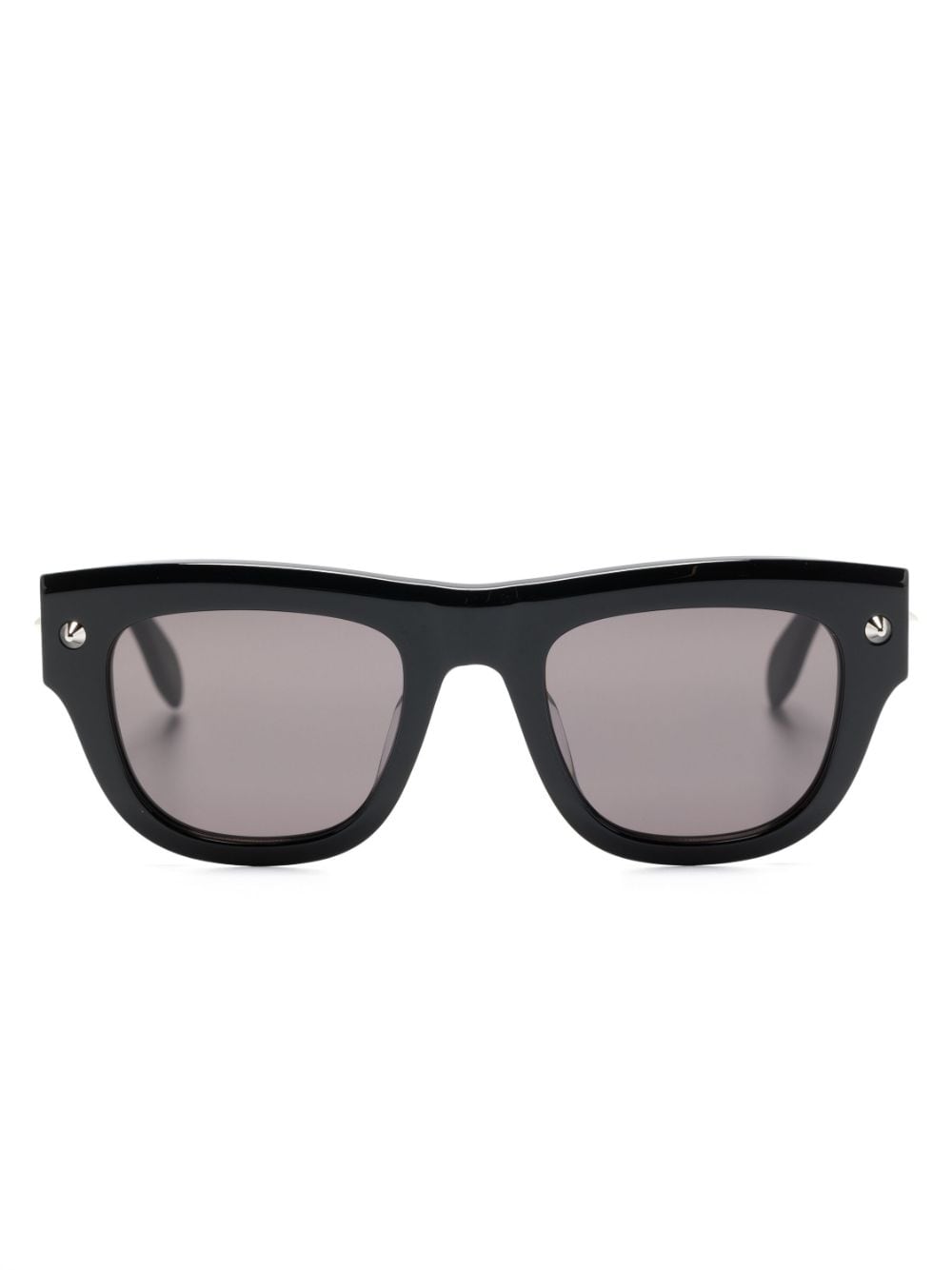 Alexander McQueen tinted square-frame sunglasses - Black von Alexander McQueen