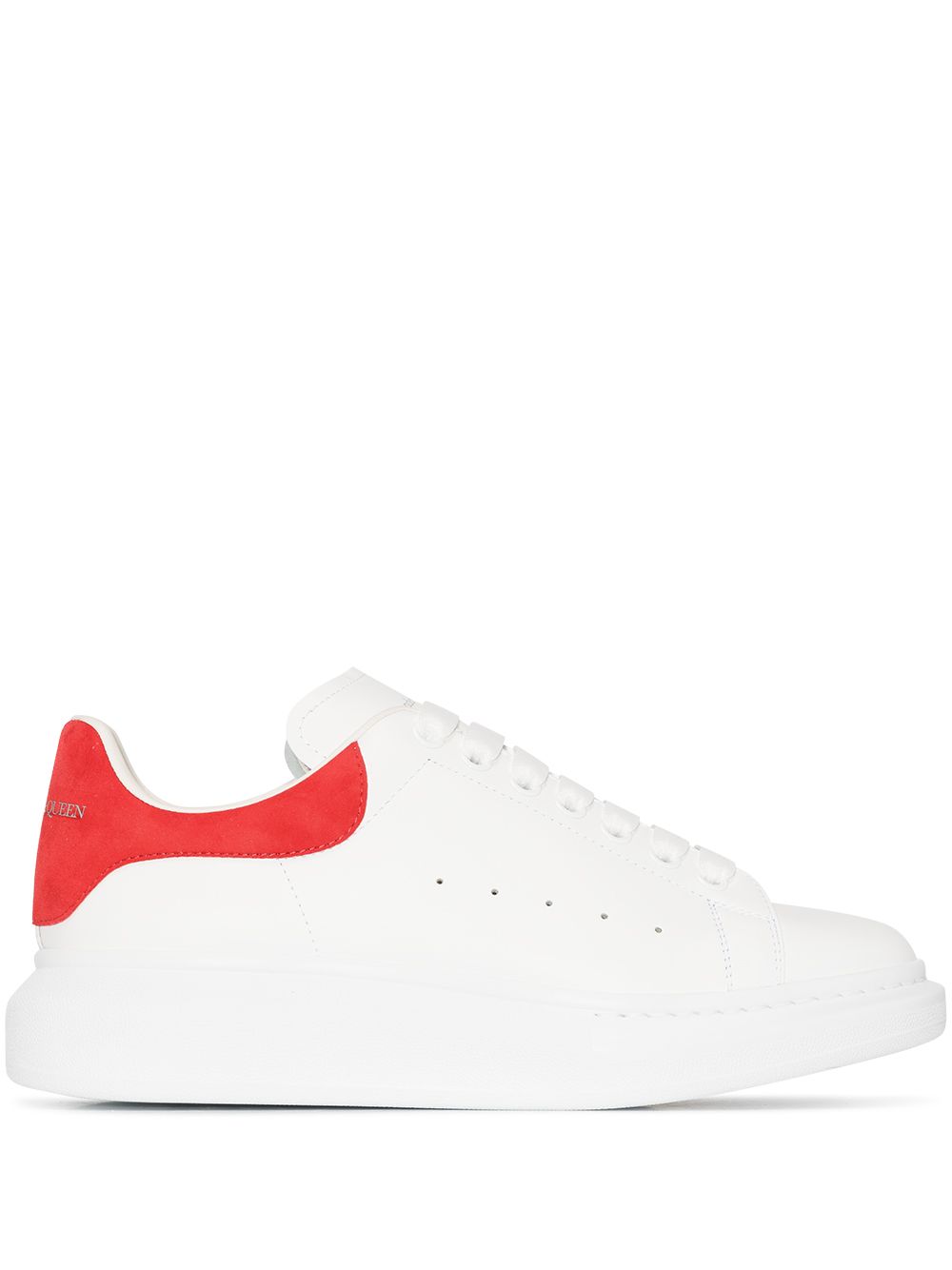 Alexander McQueen Oversized sneakers - White von Alexander McQueen