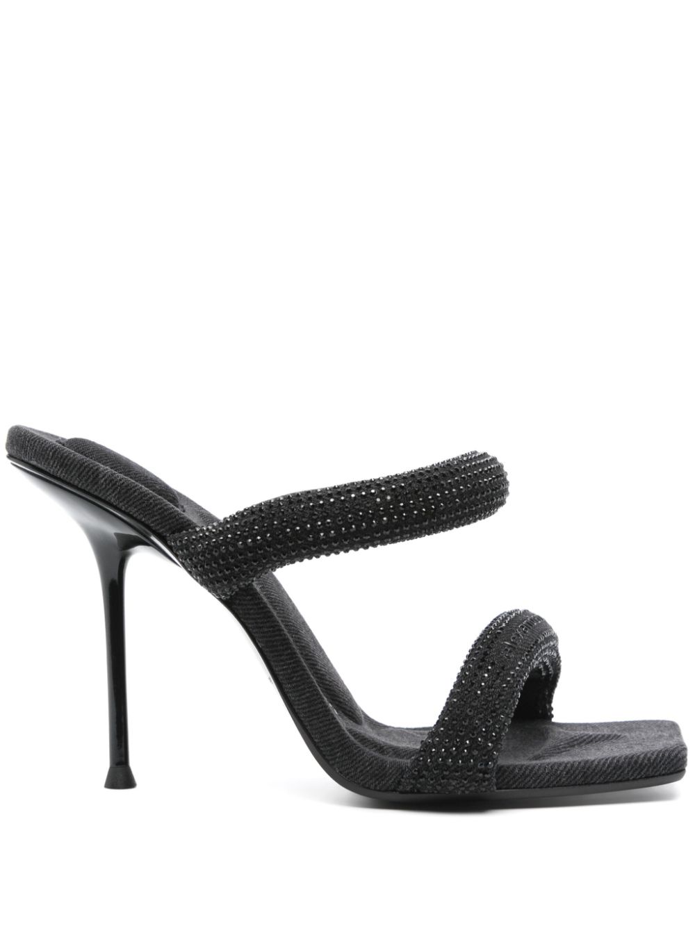 Alexander Wang 105mm Julie Tubular sandals - Black von Alexander Wang