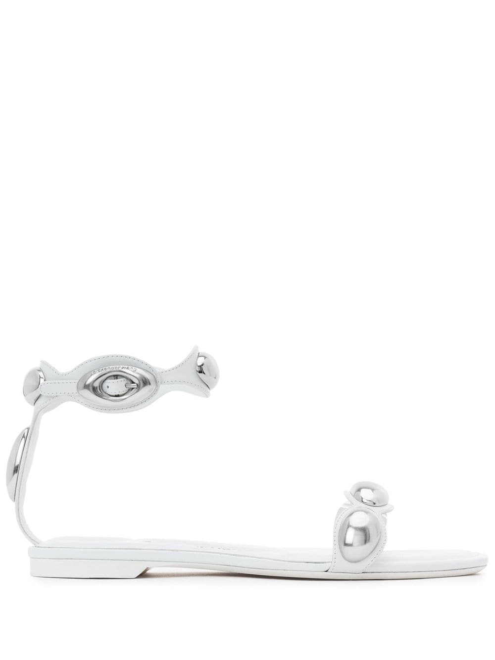 Alexander Wang Dome sandals - White von Alexander Wang