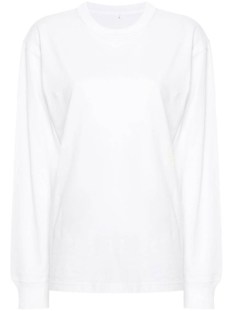 Alexander Wang Essential T-shirt - White von Alexander Wang