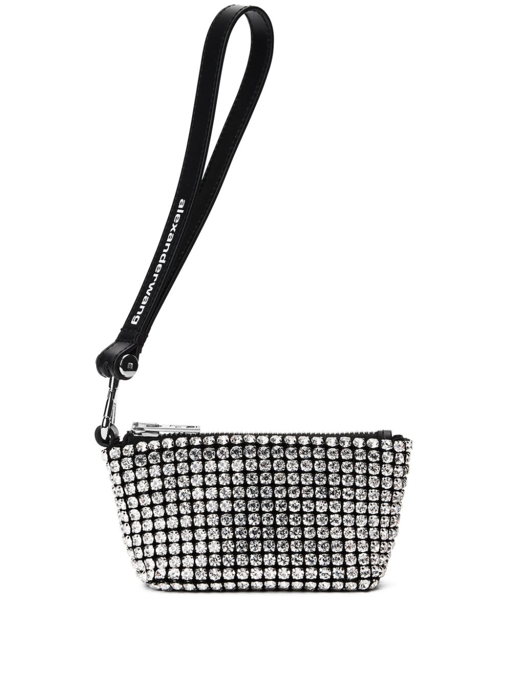 Alexander Wang Heiress coin purse keychain - Silver von Alexander Wang