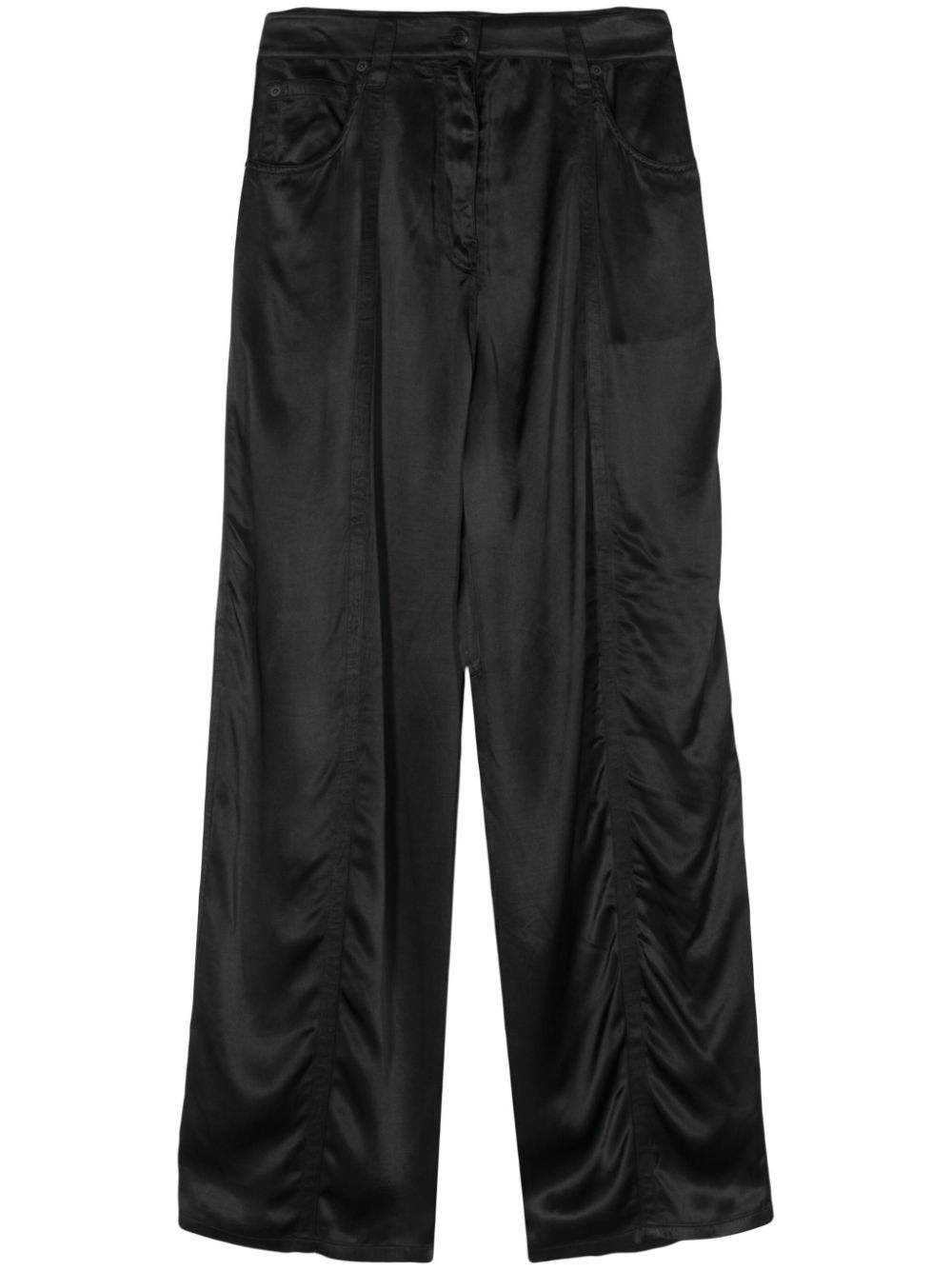 Alexander Wang Hose mid-rise tapered trousers - Black von Alexander Wang