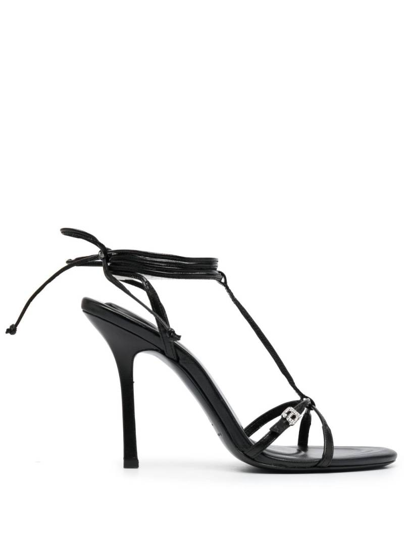 Alexander Wang Lucienne 105mm leather sandals - Black von Alexander Wang